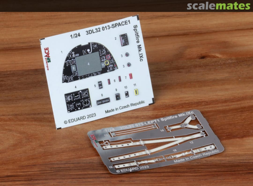 Boxart Spitfire Mk.IXc - SPACE 3DL32013 Eduard Boxart Spitfire Mk.IXc - SPACE 3DL32013 Eduard