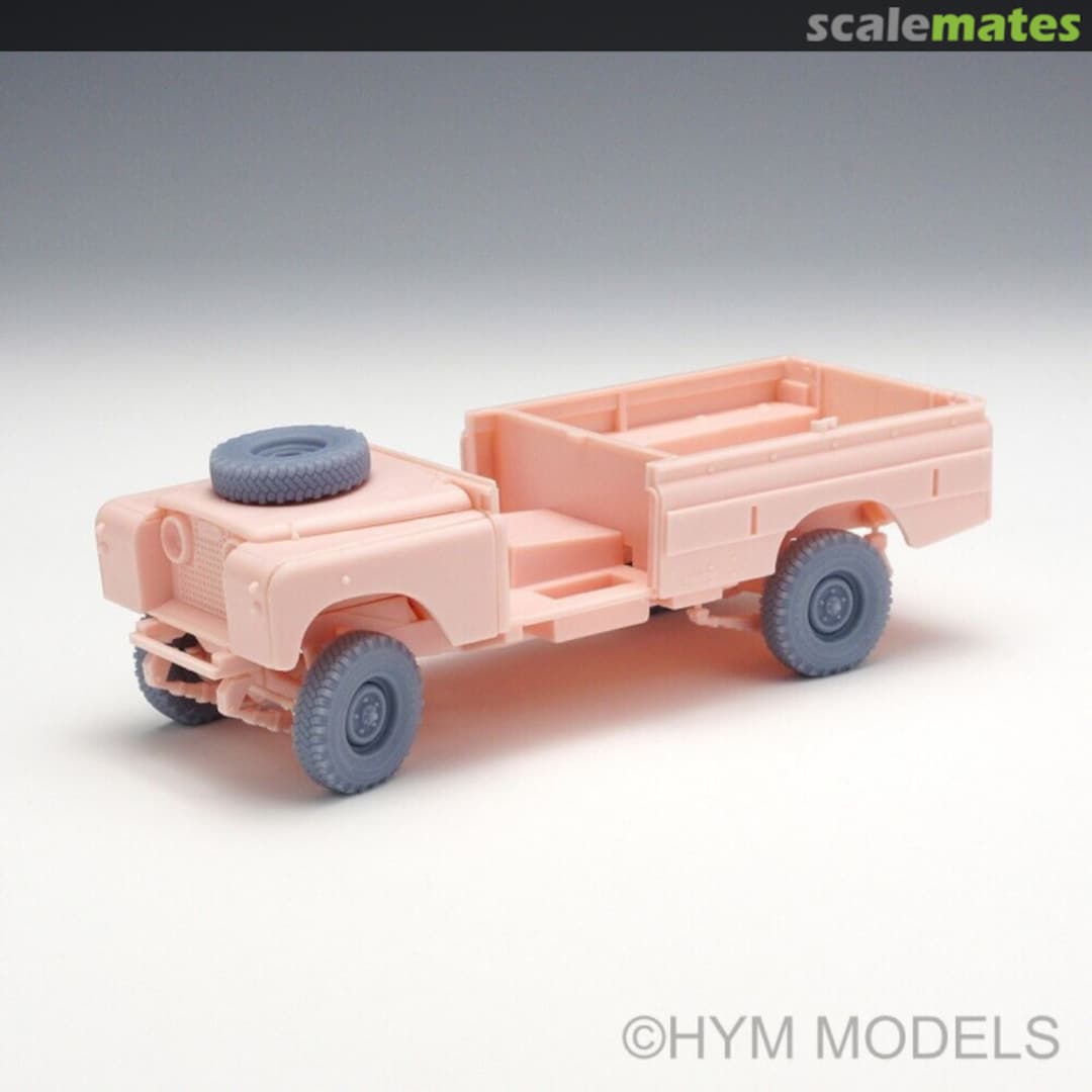 Boxart SAS Land Rover Pink Panther 3D Printed Truck Sagged Wheels Set 003 HYM Models Boxart SAS Land Rover Pink Panther 3D Printed Truck Sagged Wheels Set 003 HYM Models