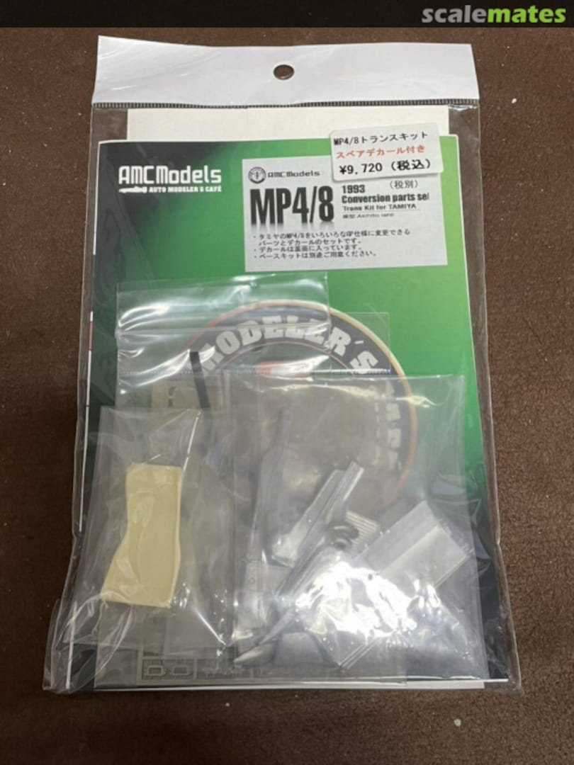 Boxart McLaren MP4/8 Conversion Part Set Auto Modeler's Cafe Boxart McLaren MP4/8 Conversion Part Set Auto Modeler's Cafe