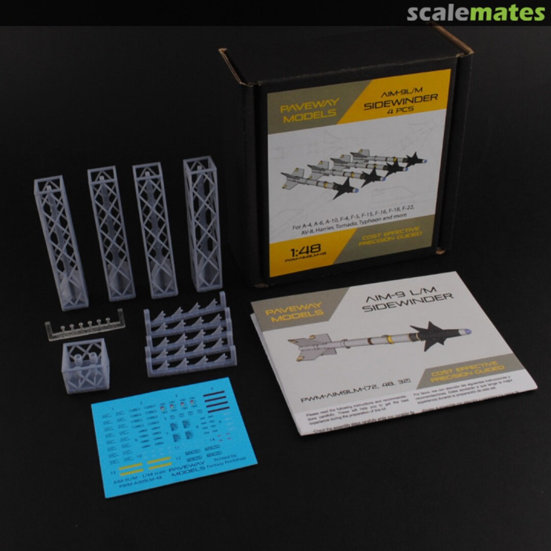 Contents AIM-9L/M Sidewinder PWM-AIM9LM-48 Paveway Models Contents AIM-9L/M Sidewinder PWM-AIM9LM-48 Paveway Models