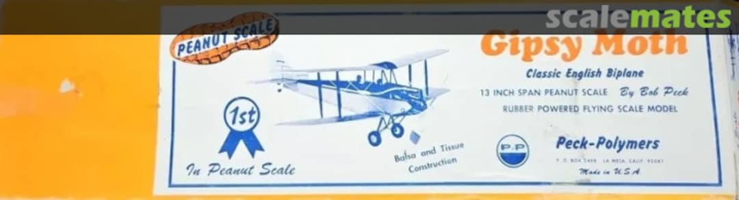 Boxart Gipsy Moth PP-11 Peck-Polymers