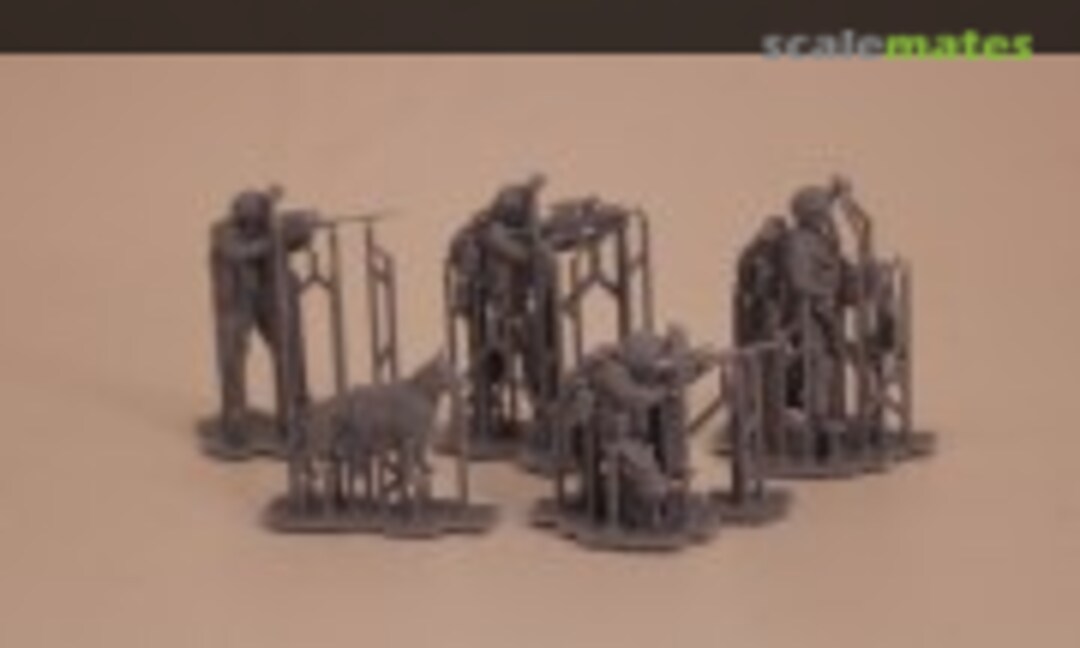 1:48 4 Britische SAS Soldaten modern mit Hund (Peddinghaus-Decals 48158) 48158