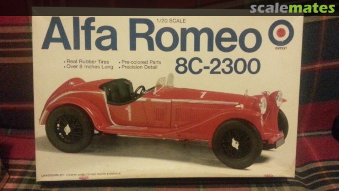 Boxart Alfa Romeo 8C-2300 9310 Entex Industries Boxart Alfa Romeo 8C-2300 9310 Entex Industries