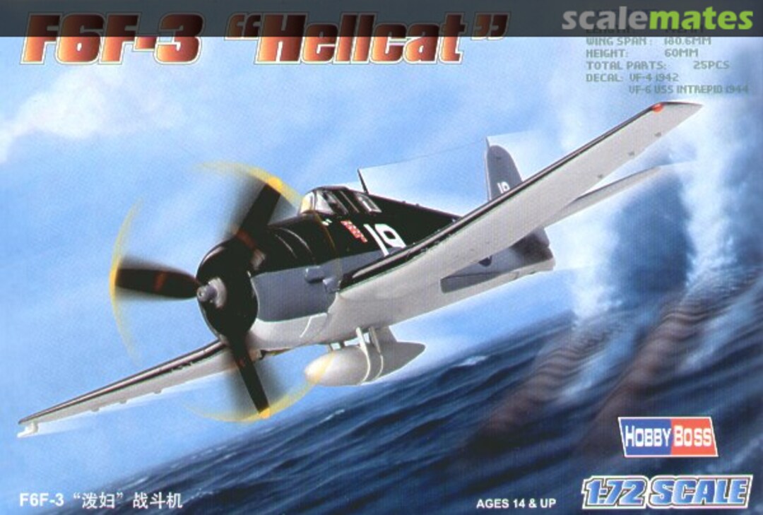 Boxart F6F-3 "Hellcat" 80256 HobbyBoss Boxart F6F-3 "Hellcat" 80256 HobbyBoss