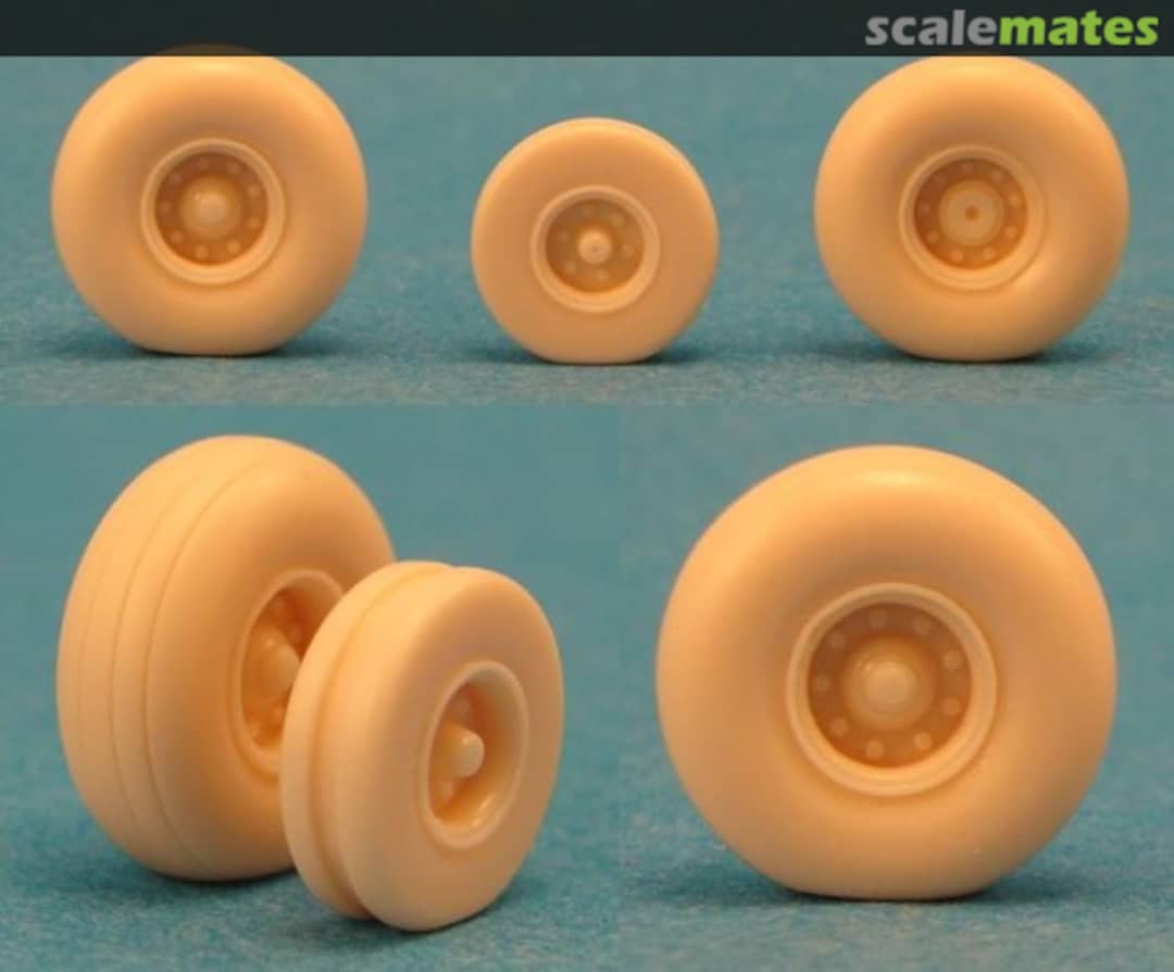 Boxart OV-10 Bronco weighted wheels R090 Royale Resin Boxart OV-10 Bronco weighted wheels R090 Royale Resin