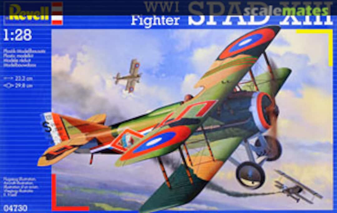 Boxart WWI Fighter SPAD XIII 04730 Revell
