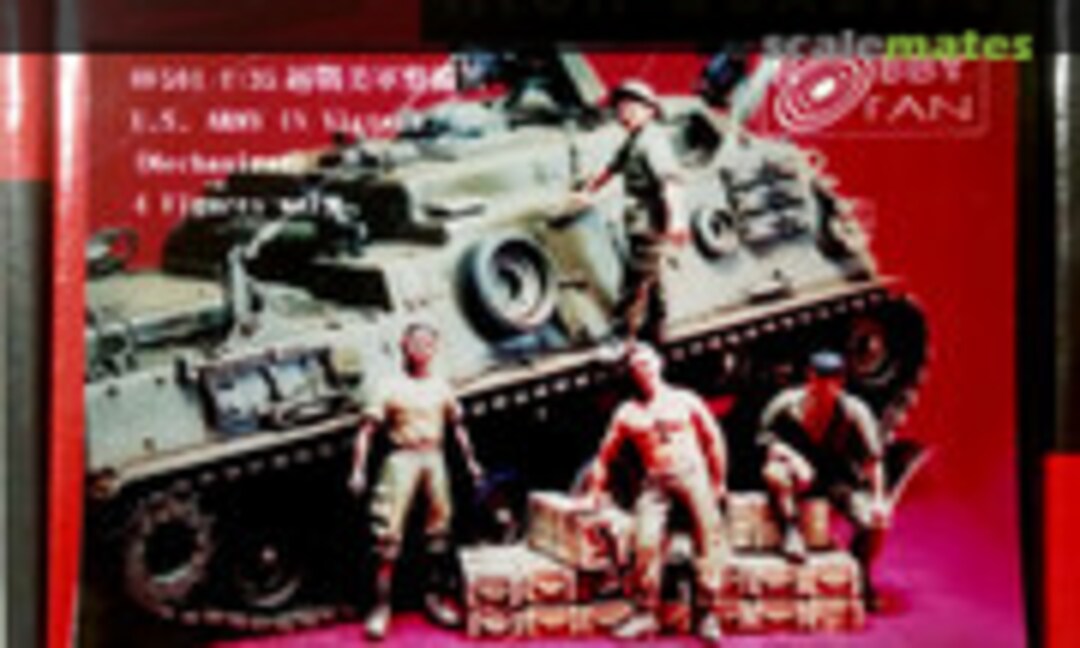 1:35 4 US Soldiers, Vietnam (Hobby Fan HF501) HF501
