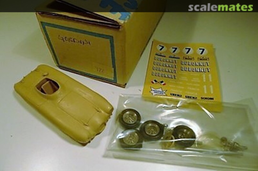 Boxart Gordini T24S 3l "Dubonnet" K122 Provence Moulage Boxart Gordini T24S 3l "Dubonnet" K122 Provence Moulage