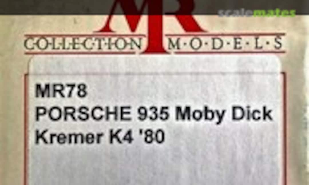 Porsche 935 &quot;Moby Dick&quot; Kremer Racing (MR Collection Models MR78)