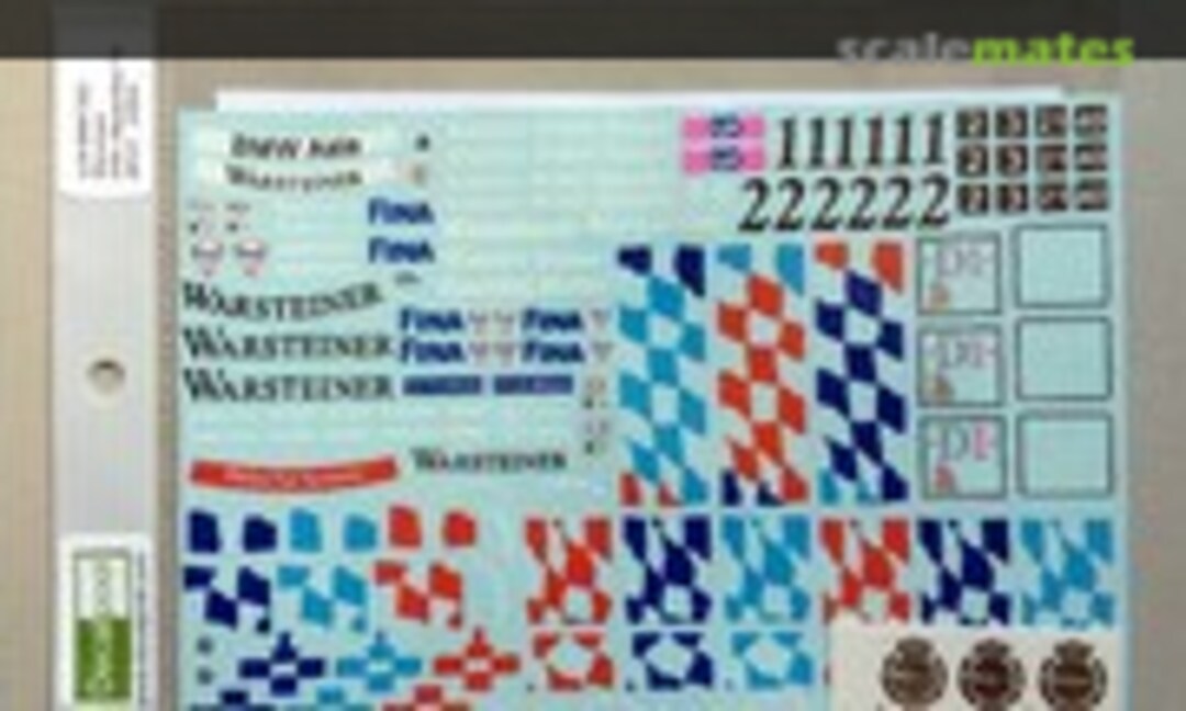 1:24 BMW 320i Warsteiner STW / Macau Guia Race '96 (Decalpool DP117A)