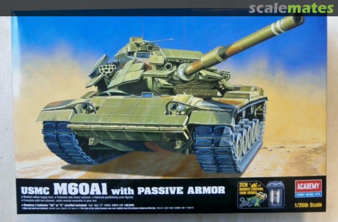 Boxart USMC M60A1 with Passive Armor 13271 Academy Boxart USMC M60A1 with Passive Armor 13271 Academy