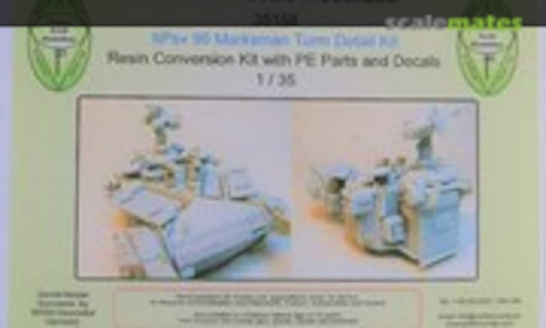 1:35 ltPsv 90 Marksman Turm Detail Kit (Perfect Scale Modellbau 35158) 35158