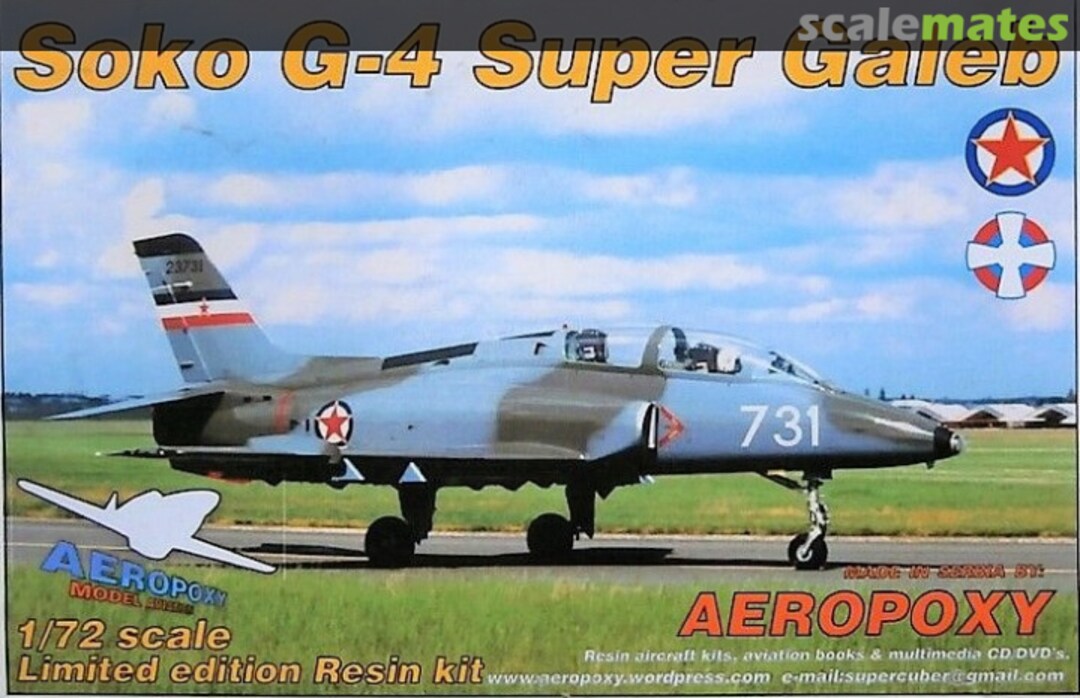 Boxart Soko G4 Super Galeb Aeropoxy Boxart Soko G4 Super Galeb Aeropoxy