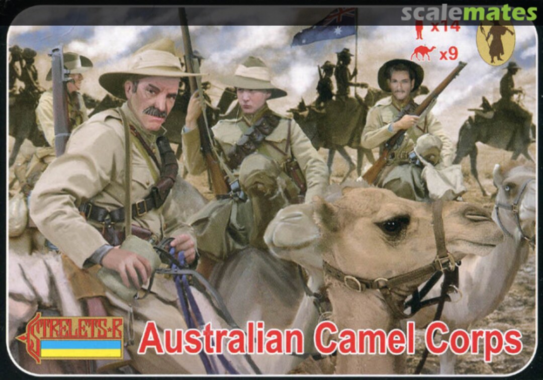 Boxart Australian Camel Corps 166 Strelets-R