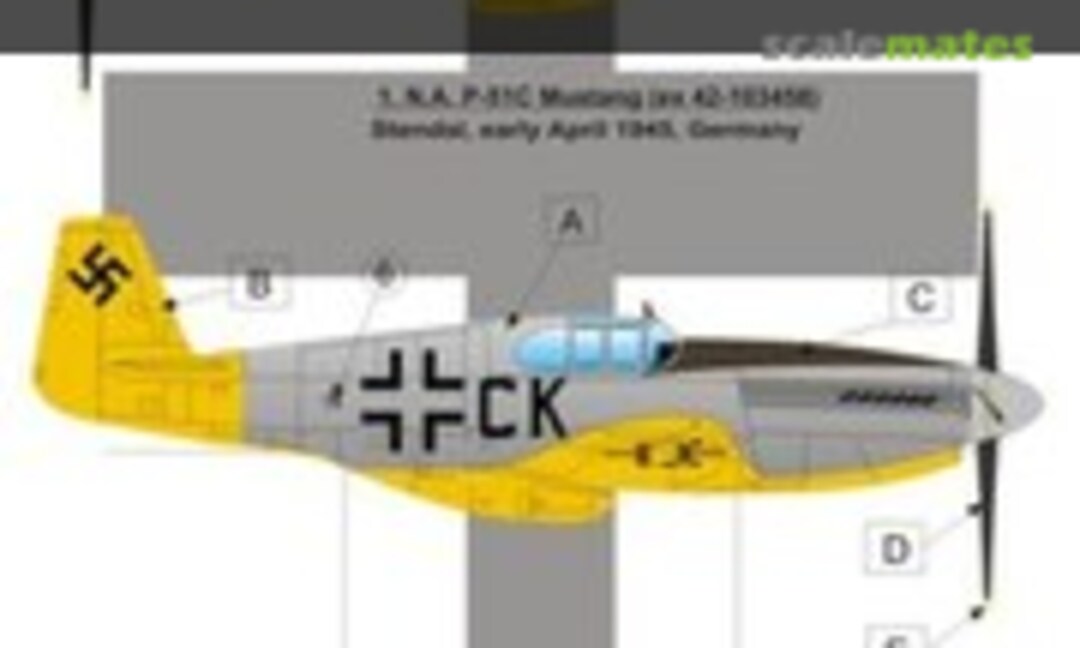1:72 North-American P-51C Mustang Zirkus Rosarius Pt.1 (LF Models C72143) C72143