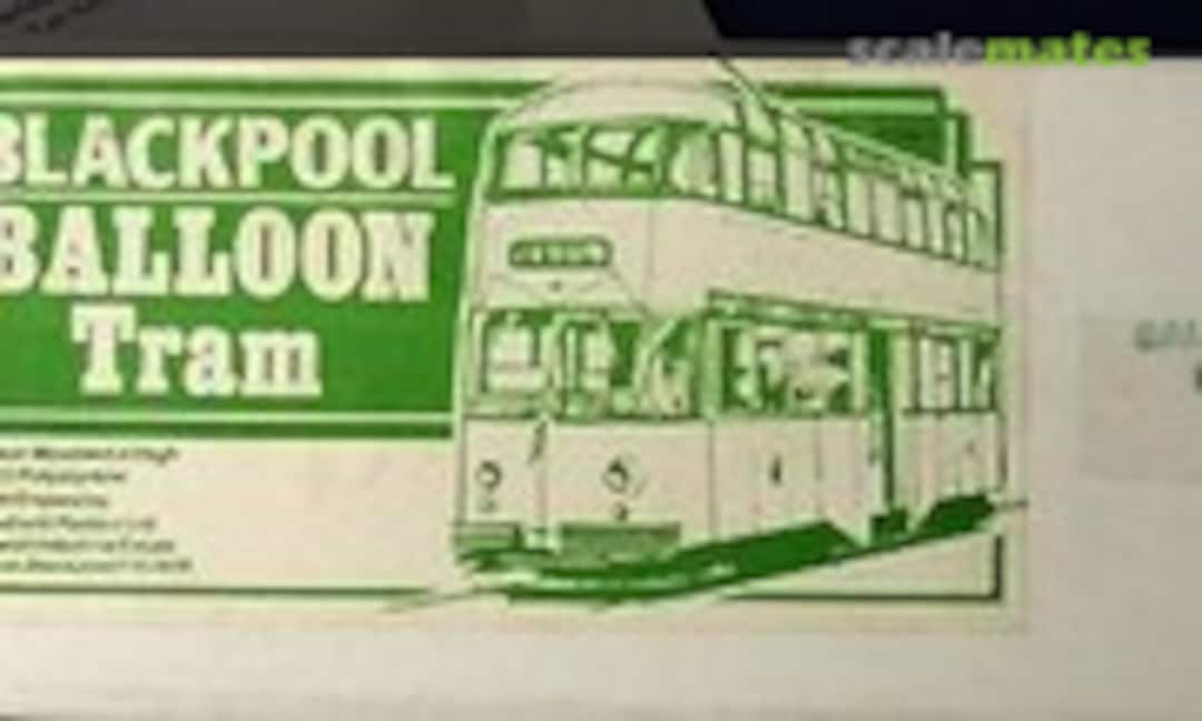 1:76 Blackpool Balloon Tram (J.R.Hadfield Plastics Ltd )