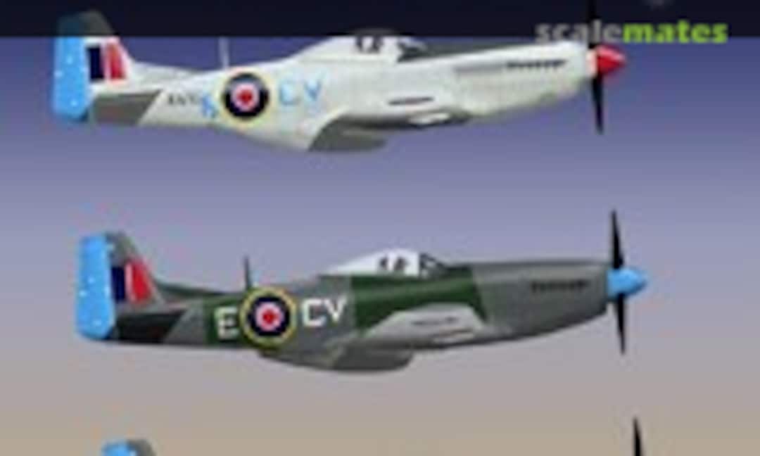 1:48 RAAF 3Sqn. P-51 Mk IV / K Mustang in Europe (Ronin Decals RDS-103)