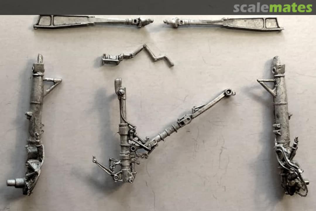 Boxart A-6E, EA-6A/B landing gear set in metal 48014 UPWiND Boxart A-6E, EA-6A/B landing gear set in metal 48014 UPWiND