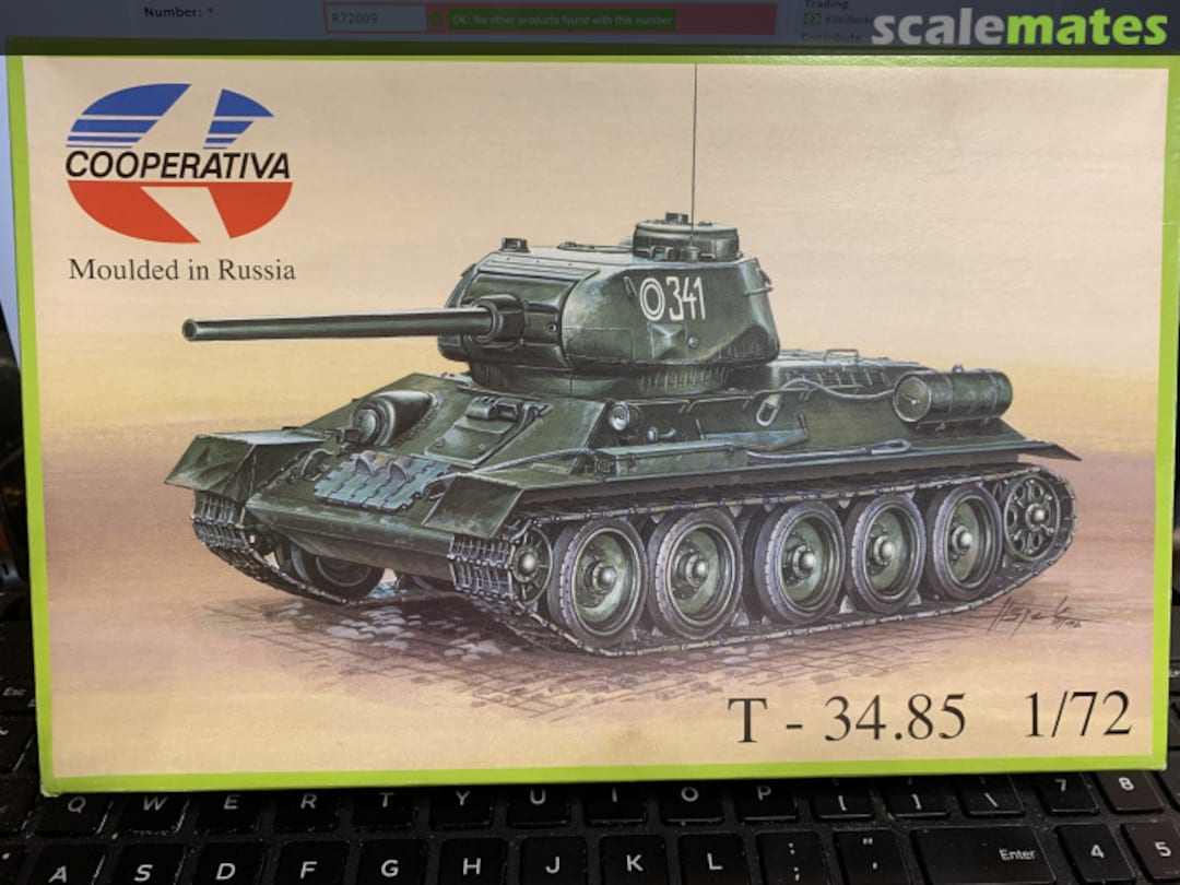 Boxart T-34.85 R72009 Cooperativa Boxart T-34.85 R72009 Cooperativa