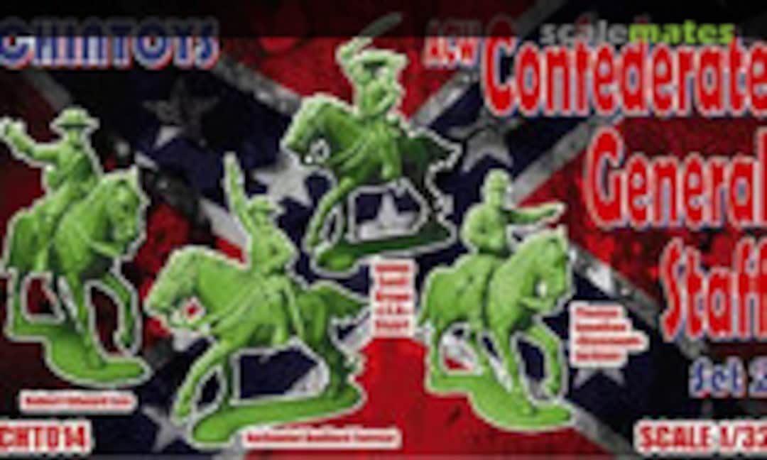 1:32 ACW Confederate General Staff (Chintoys CHT014) CHT014