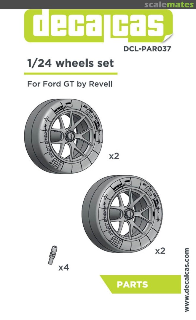 Boxart Ford GT - 24 Hours Le Mans 2017 DCL-PAR037 Decalcas Boxart Ford GT - 24 Hours Le Mans 2017 DCL-PAR037 Decalcas