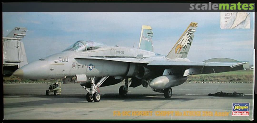 Boxart F/A-18C Hornet `Chippy Ho Atsugi 25th Anniv´ 02343 Hasegawa Boxart F/A-18C Hornet `Chippy Ho Atsugi 25th Anniv´ 02343 Hasegawa