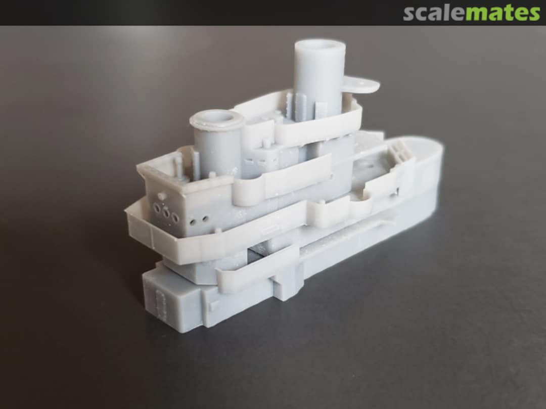 Boxart Cleveland class Cruiser "Square Bridge", 1944 350-CL55 square bridge Model Monkey Boxart Cleveland class Cruiser "Square Bridge", 1944 350-CL55 square bridge Model Monkey