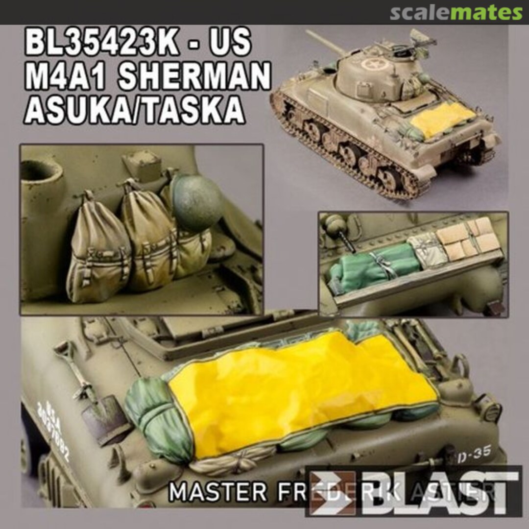 Boxart M4A1 Sherman Stowage BL3543K Blast Models