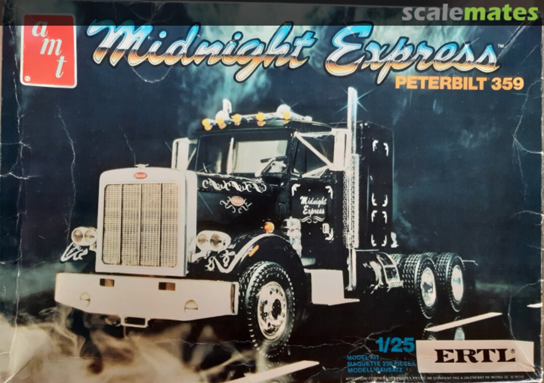 Boxart Midnight Express Peterbilt 359 6644 AMT/ERTL