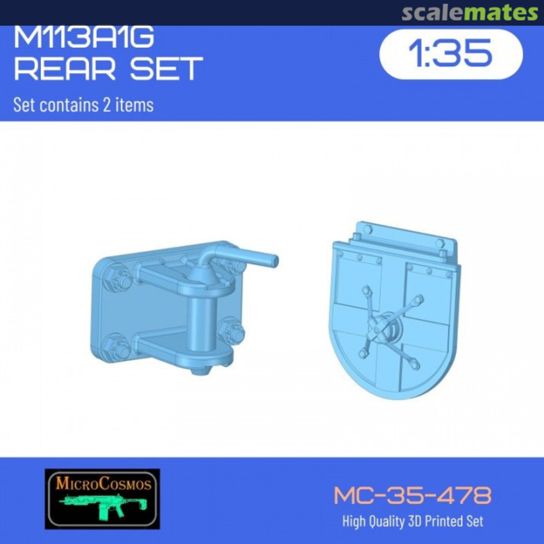 Boxart M113A1G Rear Set MC-35-478 3D MicroCosmos Boxart M113A1G Rear Set MC-35-478 3D MicroCosmos