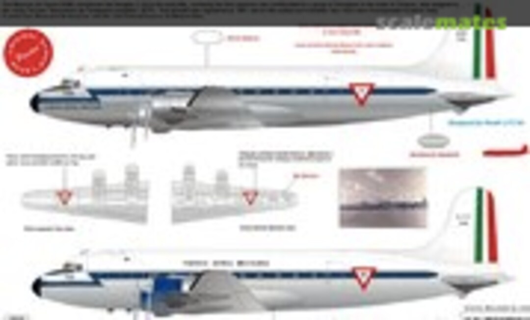 1:72 MEXICAN AIR FORCE C-54 1/72 (8aDecs 7909-385-72) 7909-385-72