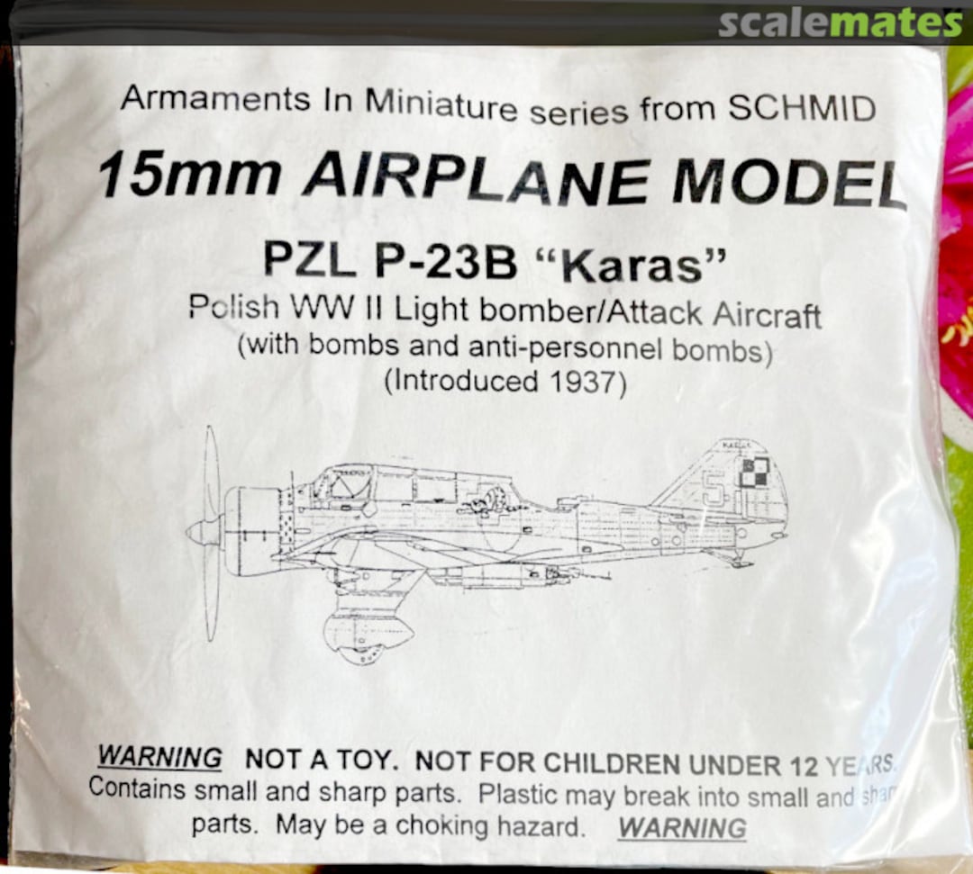 Boxart PZL P-23B "Karas" D15-0800-1H Armaments in Miniature Boxart PZL P-23B "Karas" D15-0800-1H Armaments in Miniature