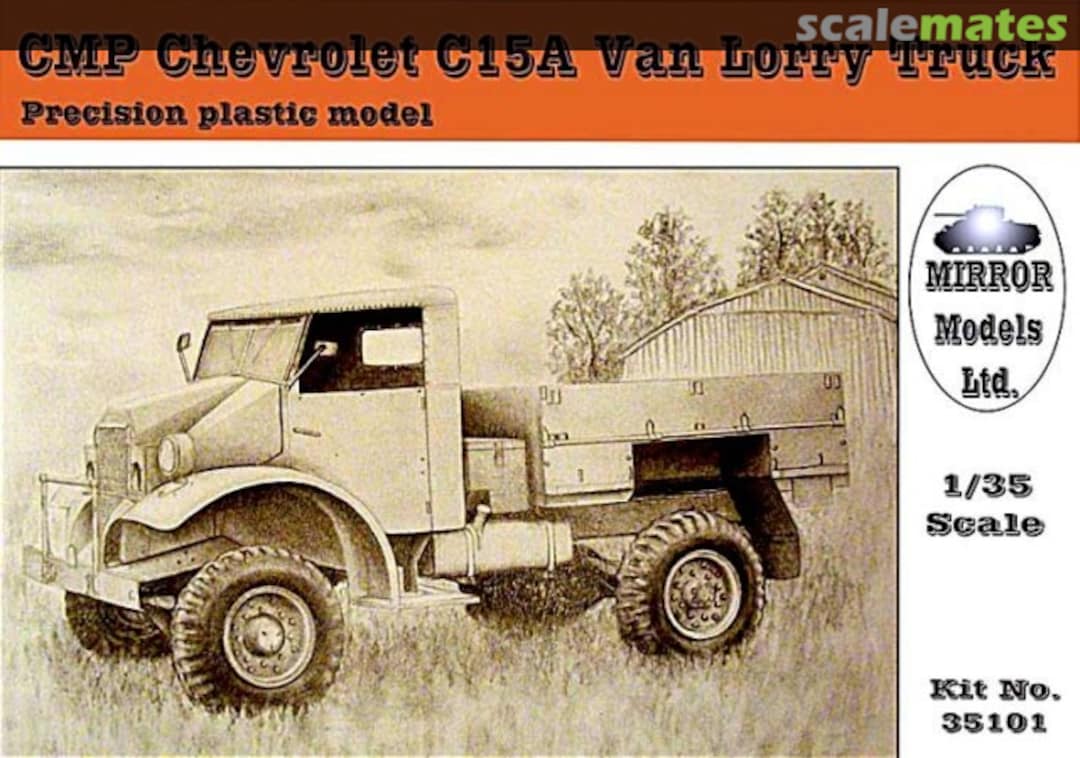 Boxart CMP Chevrolet C15A 35101 MIRROR Models Boxart CMP Chevrolet C15A 35101 MIRROR Models