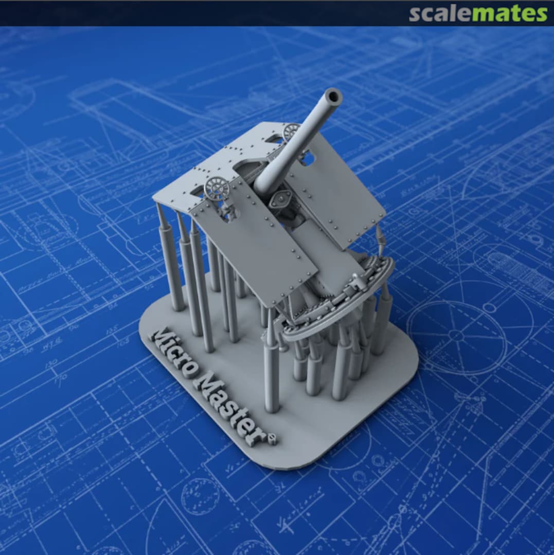 Boxart 12-pdr 12cwt HA/LA MKIX Mount MM0016P Micro Master