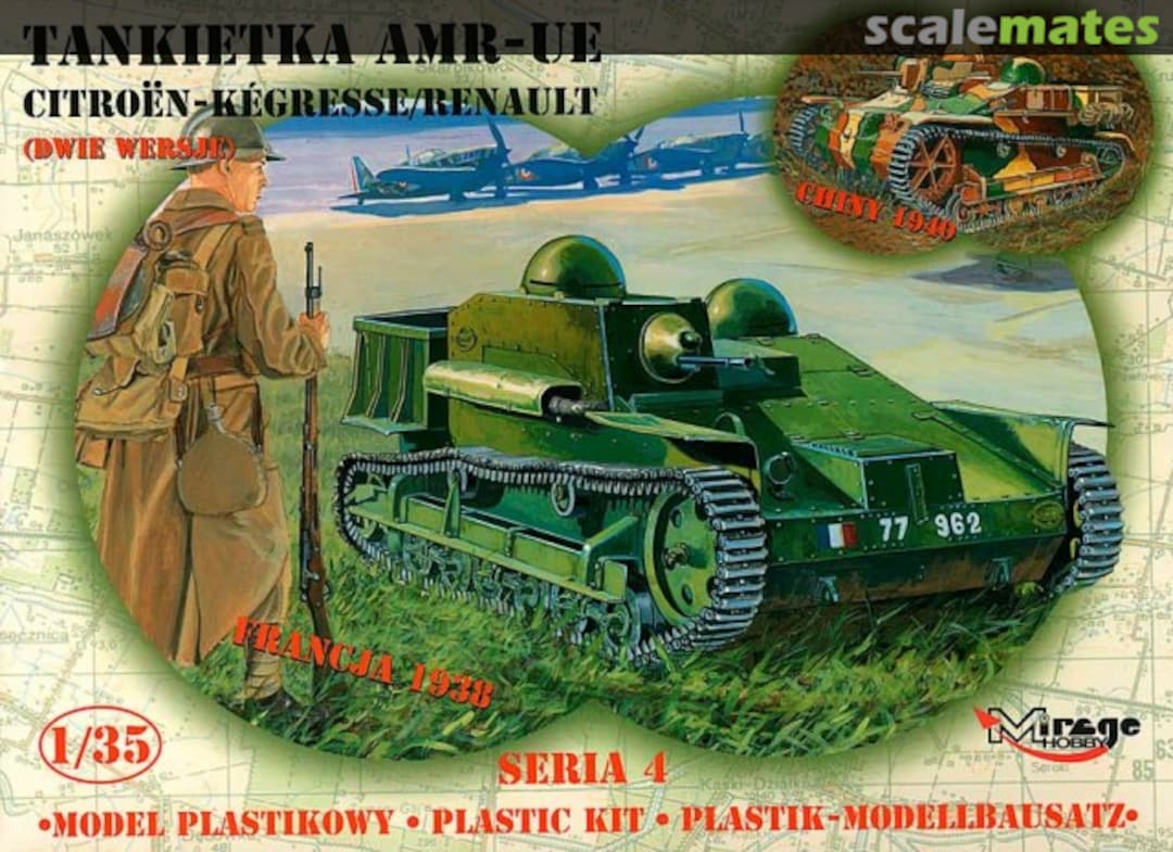 Boxart Citroen-Kegresse/Renault 35519 Mirage Hobby Boxart Citroen-Kegresse/Renault 35519 Mirage Hobby