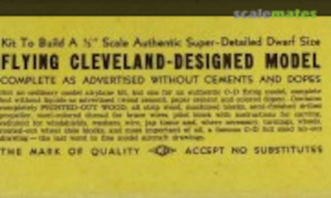 1:24 Curtiss Hawk P-6E (Cleveland Model &amp; Supply D-21)