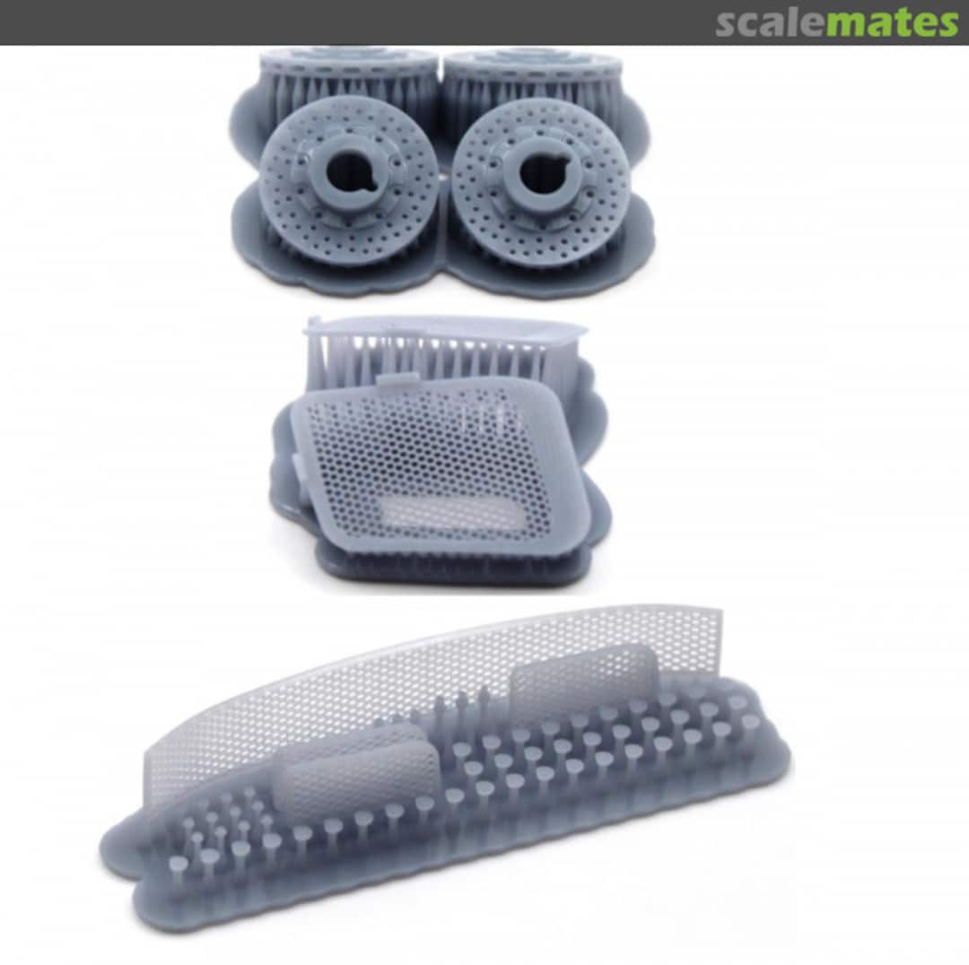 Boxart Porsche 911 GT3 RS (992) detail set FSM C 013 Falcon Scale Models