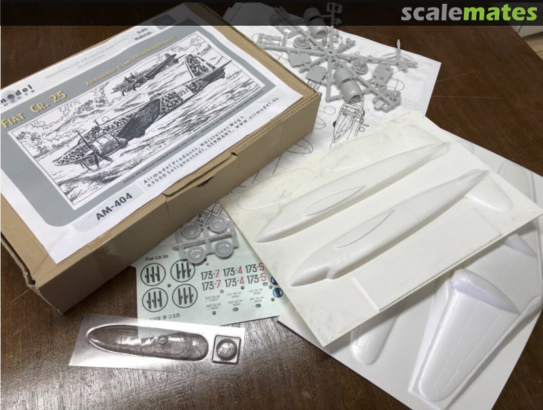 Boxart Fiat CR.25 AM-404 Airmodel Boxart Fiat CR.25 AM-404 Airmodel