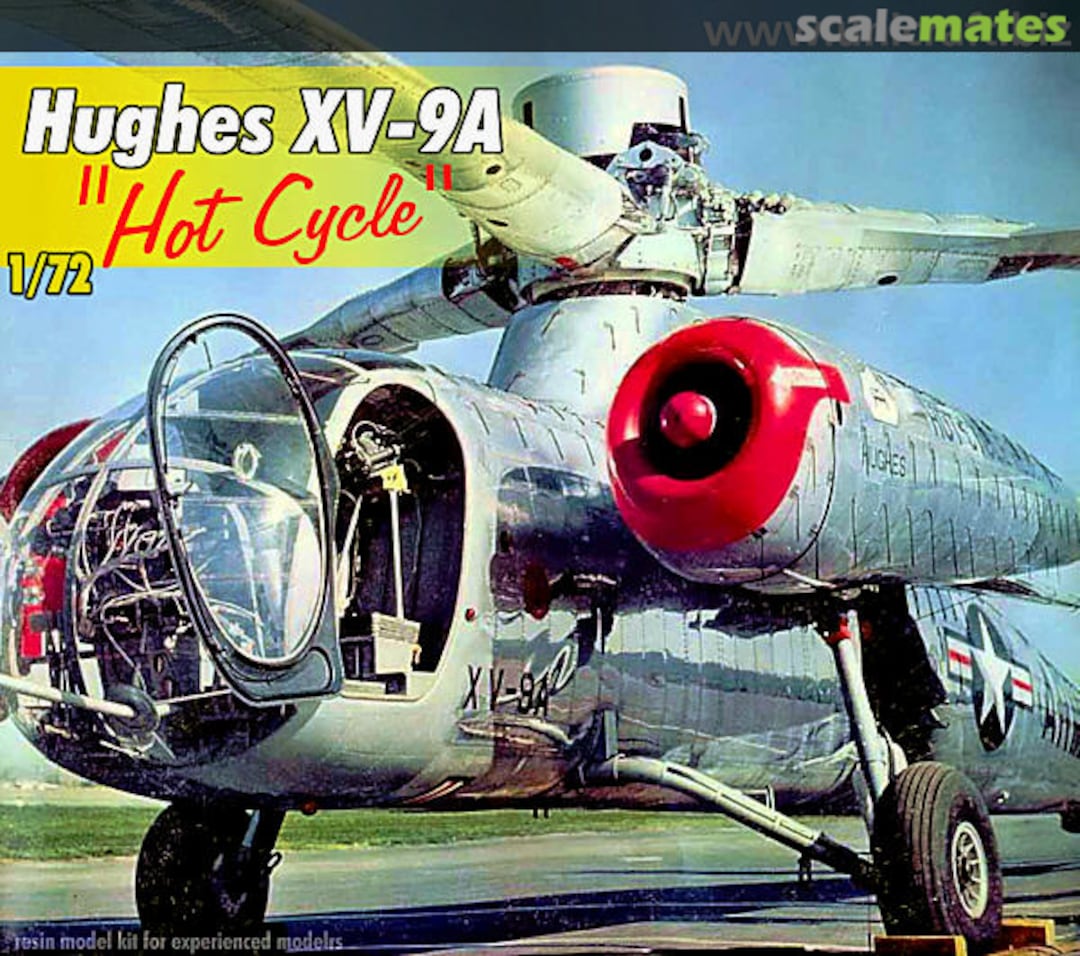 Boxart Hughes XV-9A "Hot Cycle" 72263 Unicraft Models Boxart Hughes XV-9A "Hot Cycle" 72263 Unicraft Models