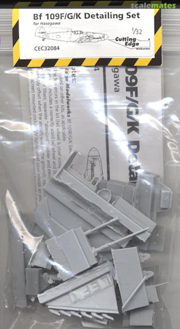 Boxart Bf-109F/G/K Detailing Set CEC32084 Cutting Edge Modelworks Boxart Bf-109F/G/K Detailing Set CEC32084 Cutting Edge Modelworks