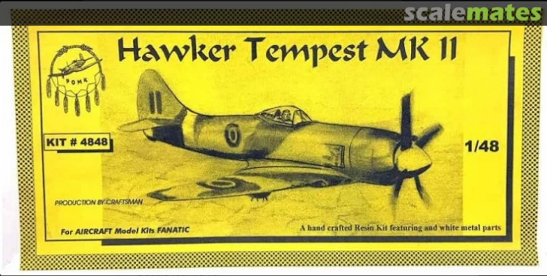 Boxart Hawker Tempest Mk II 4848 POMK Boxart Hawker Tempest Mk II 4848 POMK