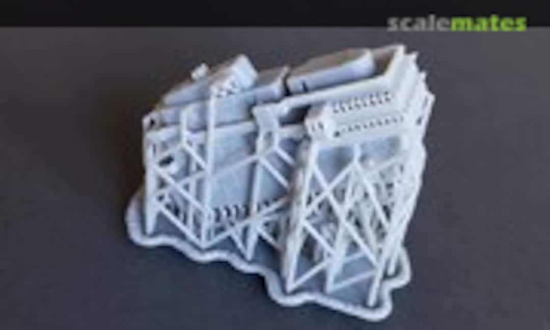 1:600 USS Saratoga CV-60 Island, 1958 (Model Monkey 600-CV60 1958) 600-CV60 1958