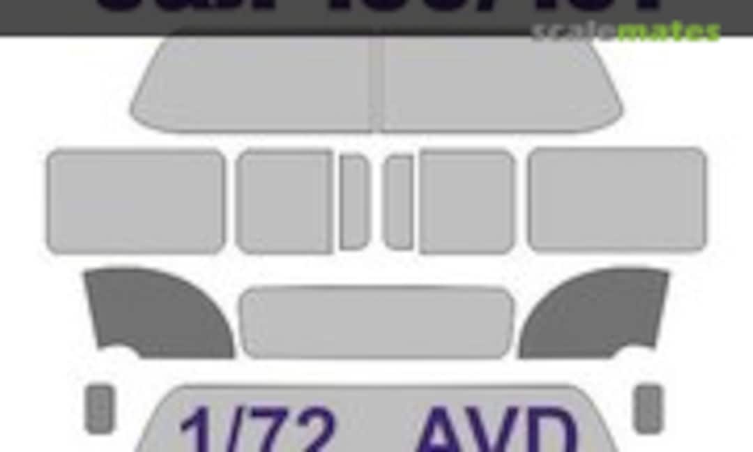 1:72 Paint mask for Zil-130/131 (AVD) (KAV models KAV M72 023) KAV M72 023