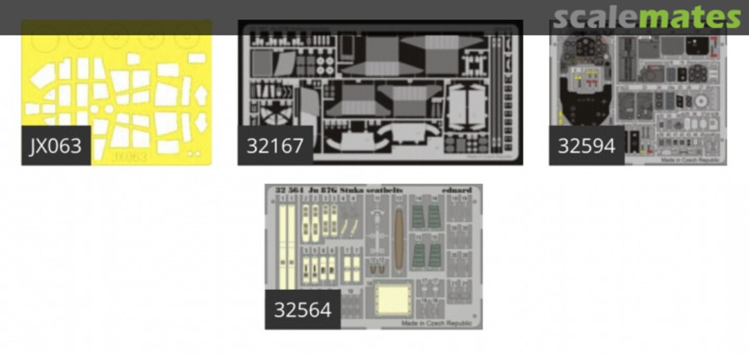 Contents Junkers Ju 87D STUKA - PE Super Set BIG3254 Eduard Contents Junkers Ju 87D STUKA - PE Super Set BIG3254 Eduard