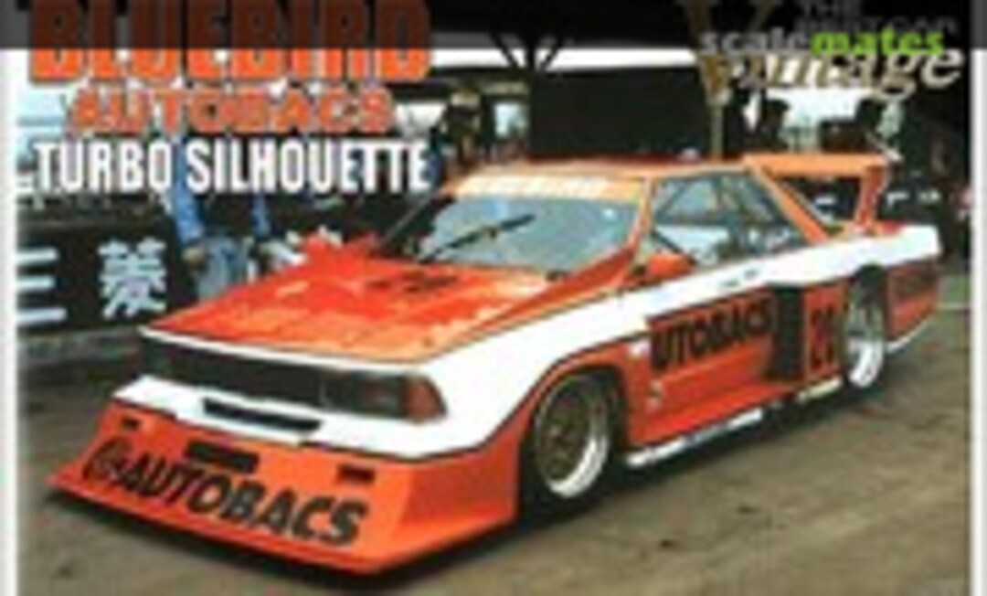 1:24 Nissan Bluebird Autobacs Turbo Silhouette (Aoshima 036365)