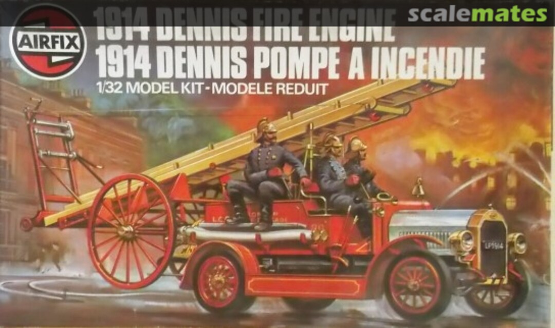 Boxart 1914 Dennis Fire Engine 06442-8 Airfix Boxart 1914 Dennis Fire Engine 06442-8 Airfix