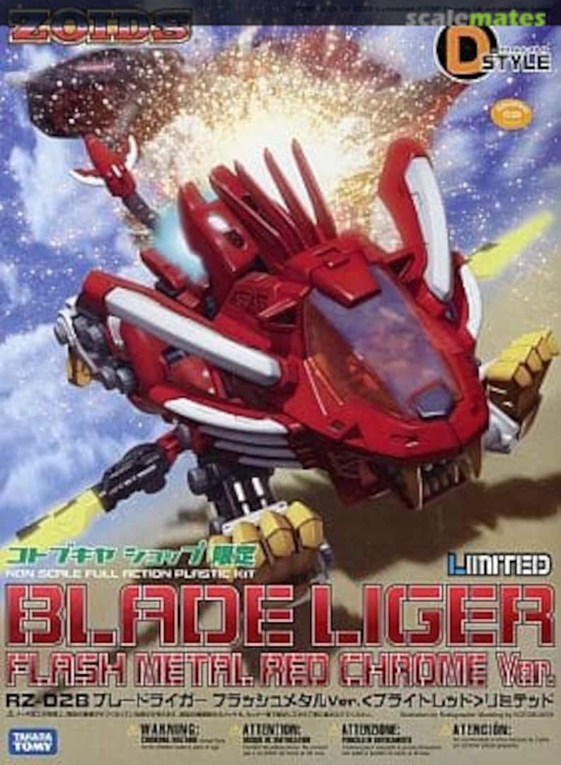 Boxart Blade Liger Flash Metal Red Chrome Ver. KP128 Kotobukiya Boxart Blade Liger Flash Metal Red Chrome Ver. KP128 Kotobukiya