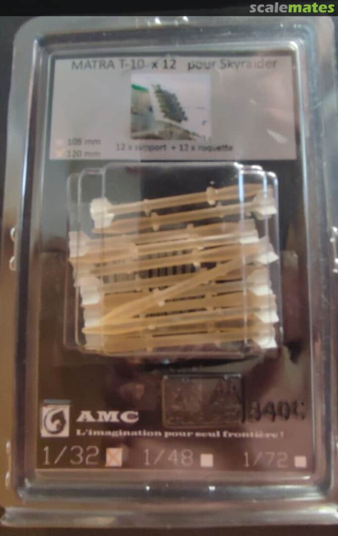 Boxart Matra T-10 120mm Roquettes Skyraider AMC Boxart Matra T-10 120mm Roquettes Skyraider AMC
