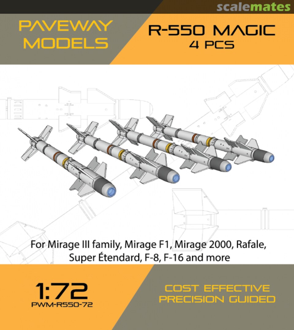 Boxart R-550 PWM-R550-72 Paveway Models Boxart R-550 PWM-R550-72 Paveway Models