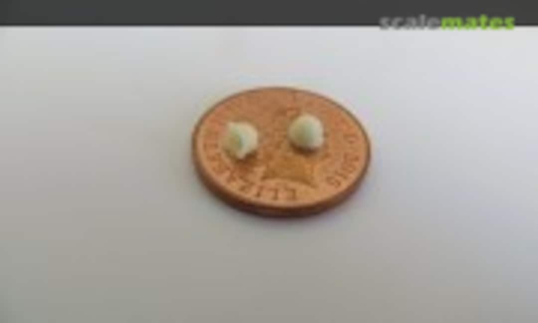 1:72 WWII US Army Helmets x 10 (ScaleFiend Miniatures 72-us-helmets) 72-us-helmets